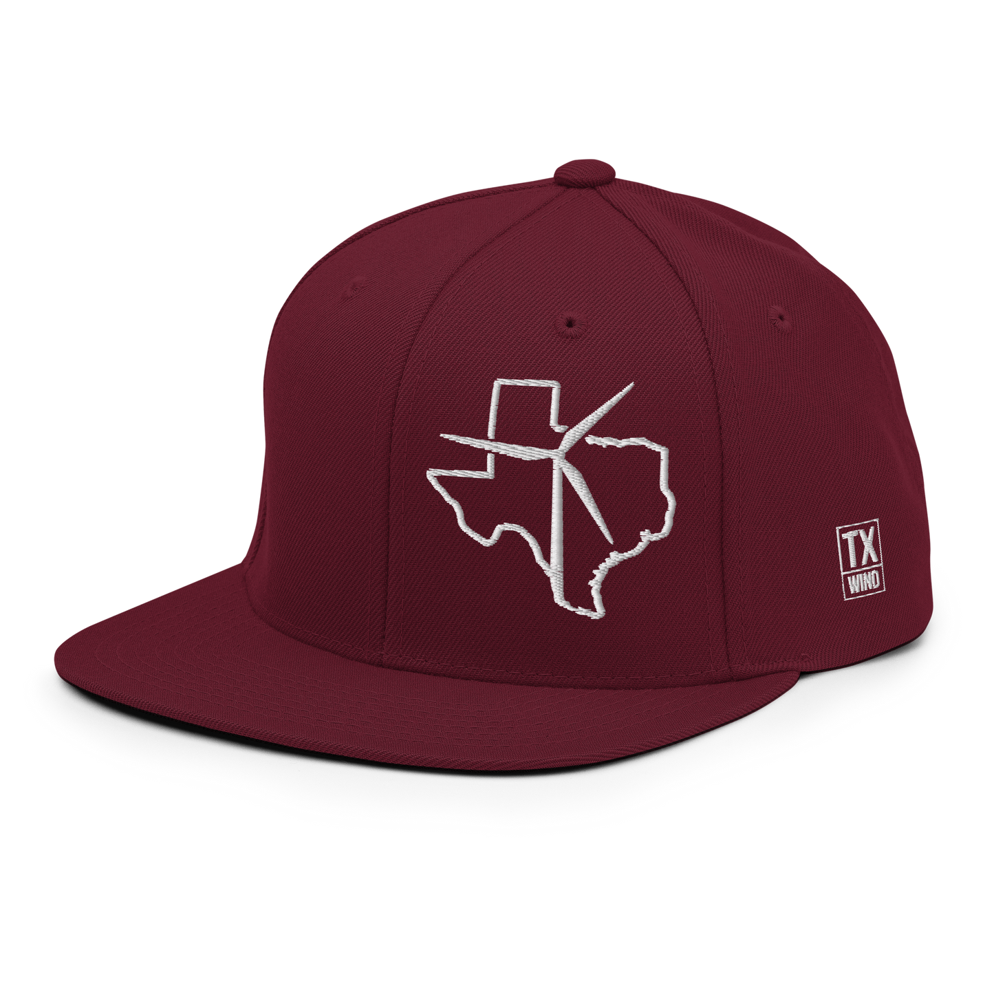 Texas Wind Snapback Hat