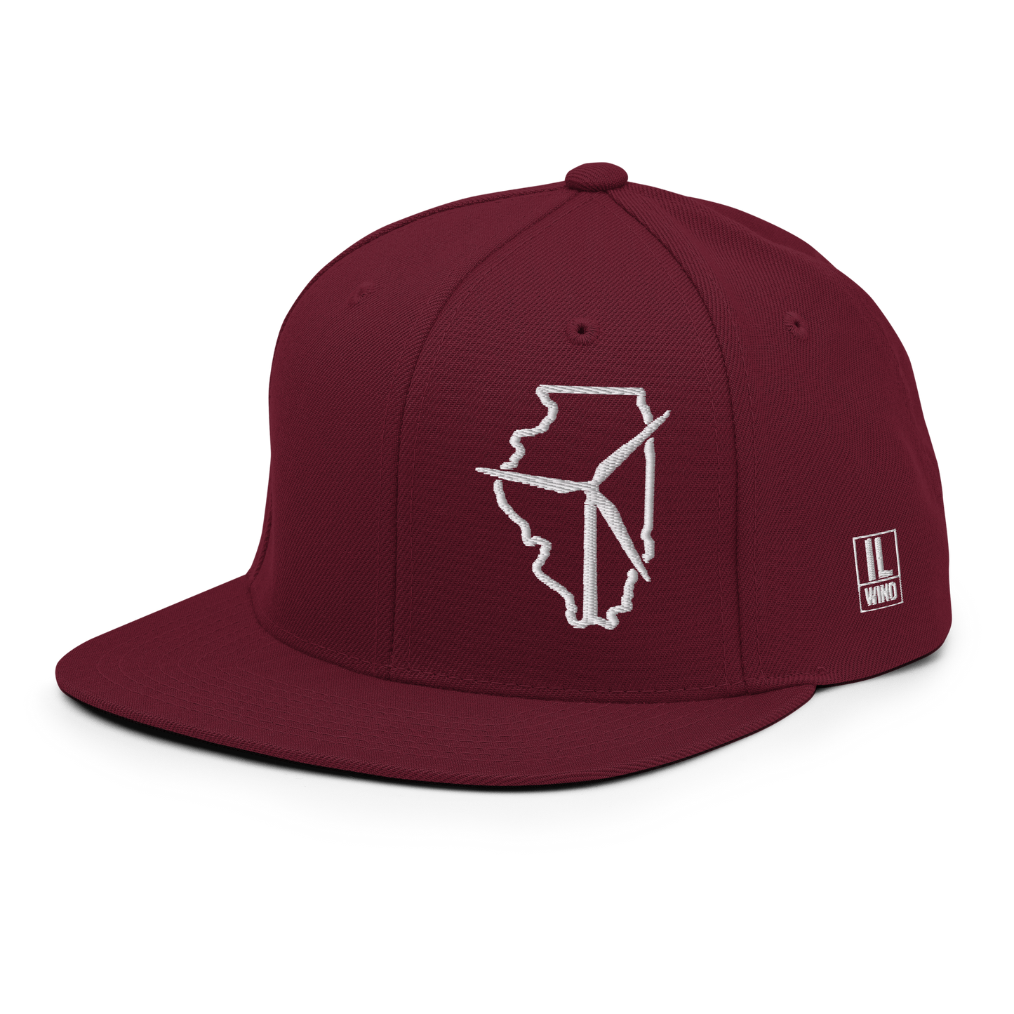 Illinois Wind Snapback Hat