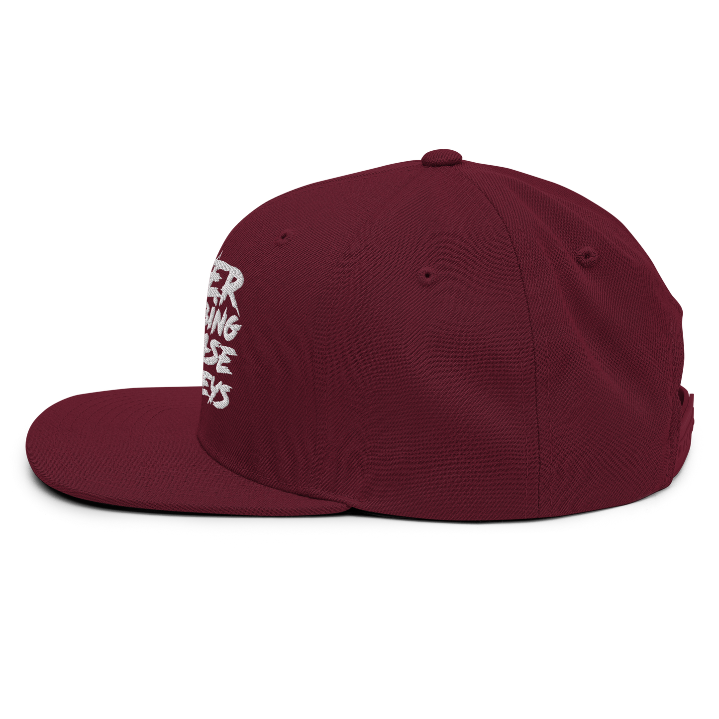 Scratch Snapback Hat
