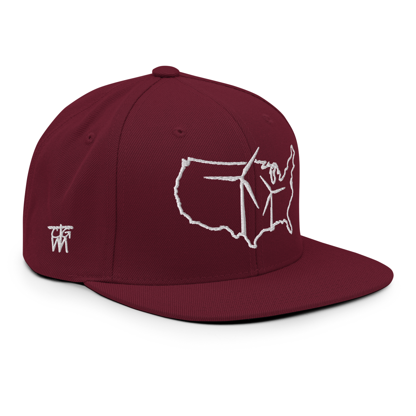 USA Wind Snapback Hat