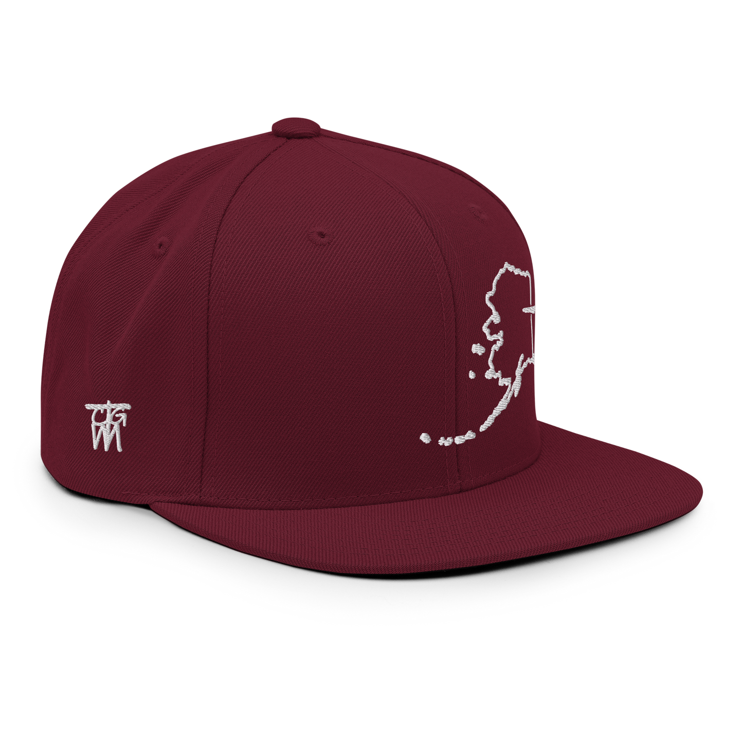 Alaska Wind Snapback Hat