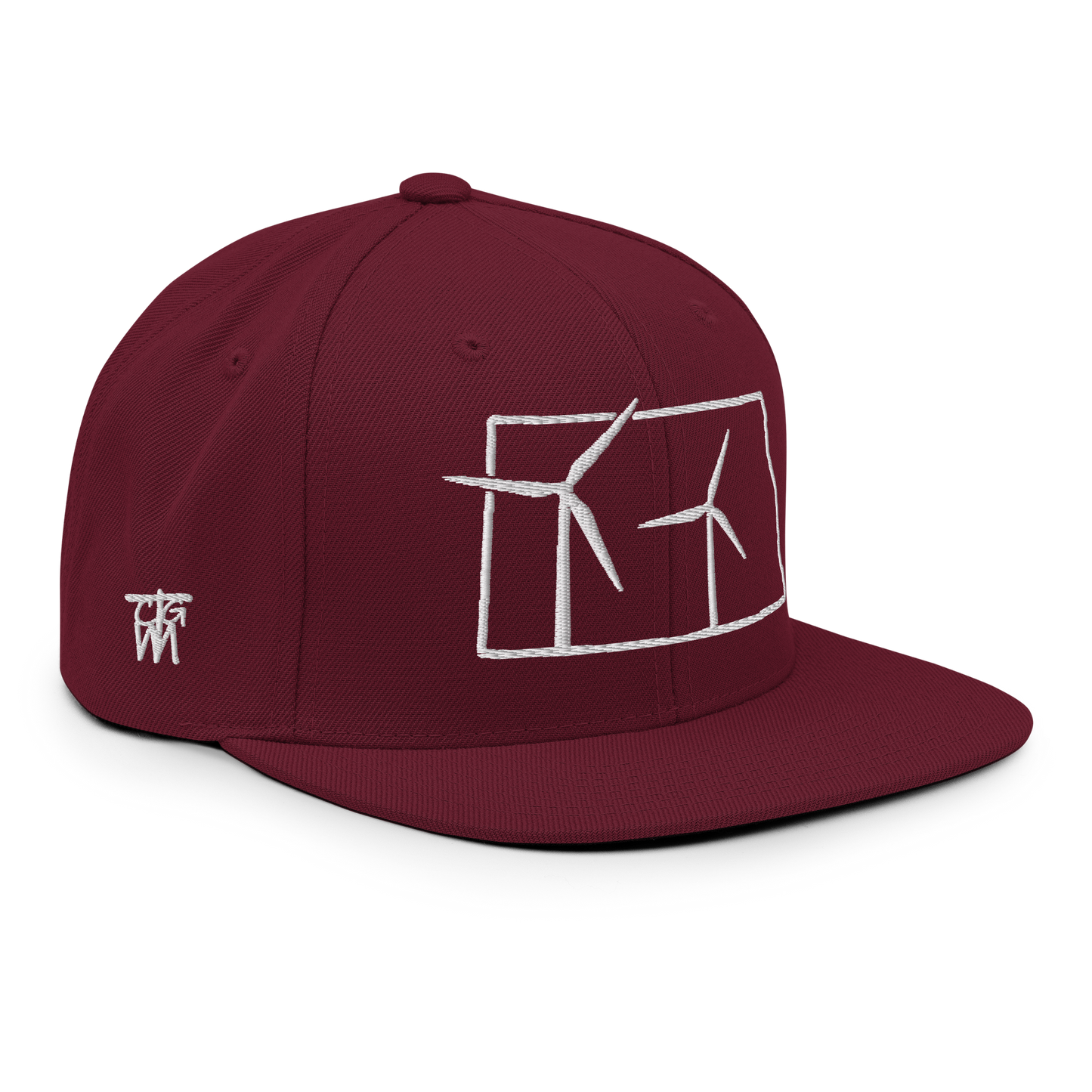 North Dakota Wind Snapback Hat
