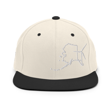 Alaska Wind Snapback Hat