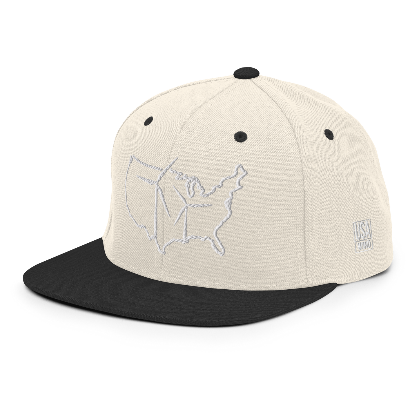 USA Wind Snapback Hat