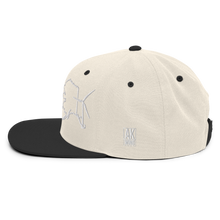 Alaska Wind Snapback Hat