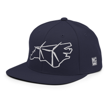 North Carolina Wind Snapback Hat