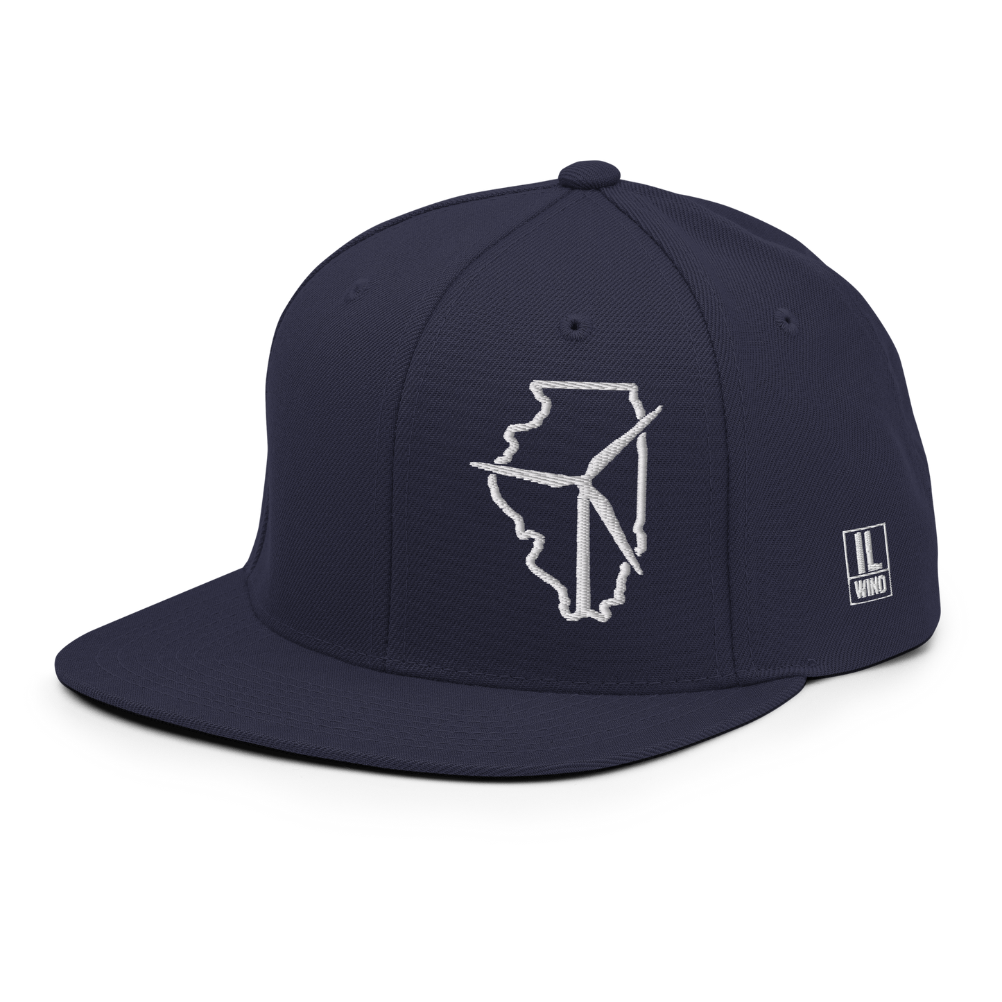 Illinois Wind Snapback Hat