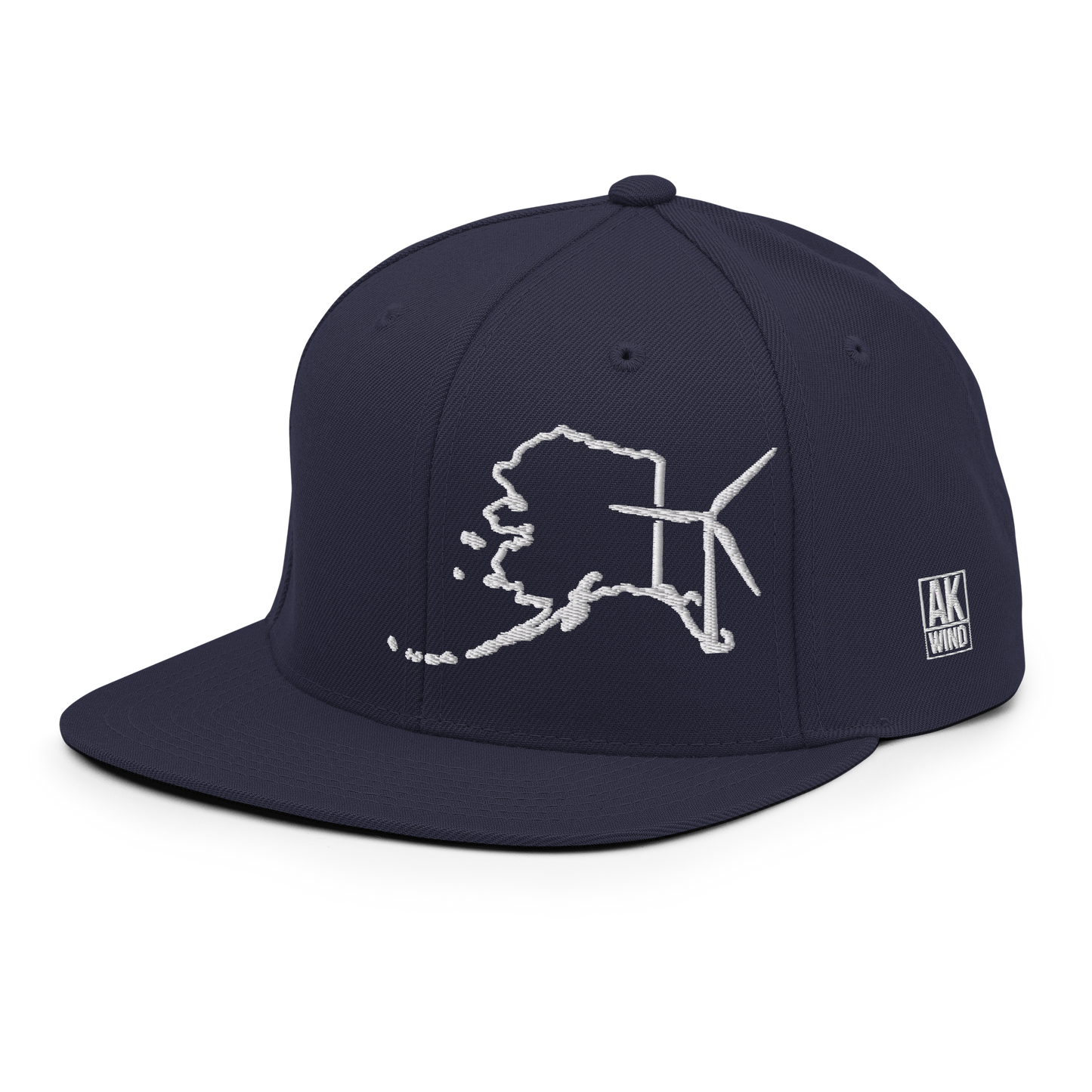 Alaska Wind Snapback Hat