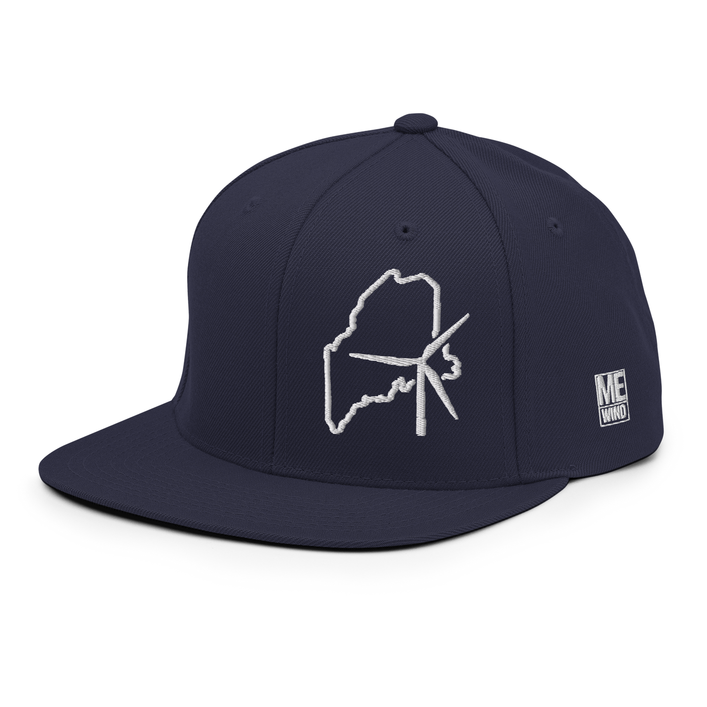 Maine Wind Snapback Hat
