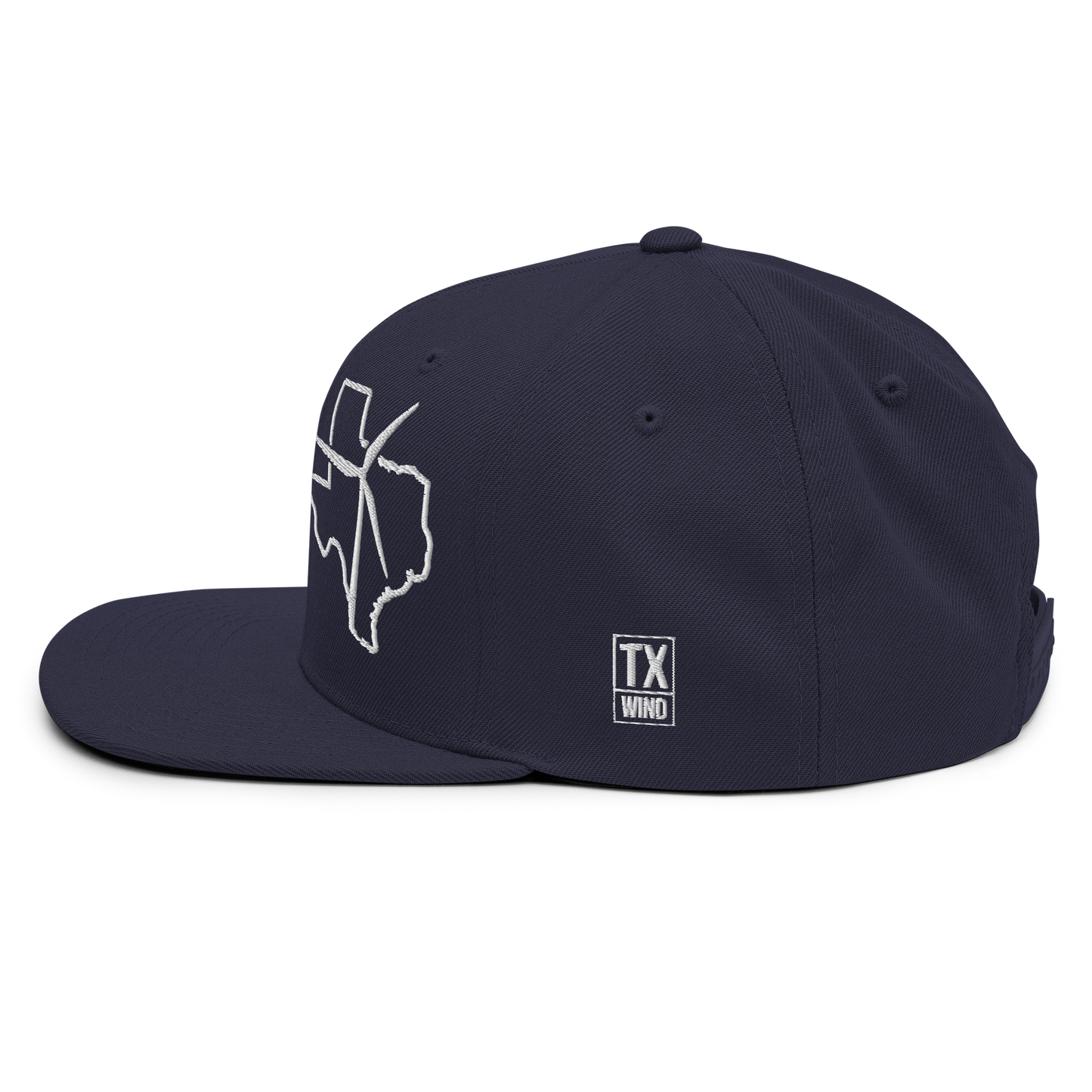 Texas Wind Snapback Hat
