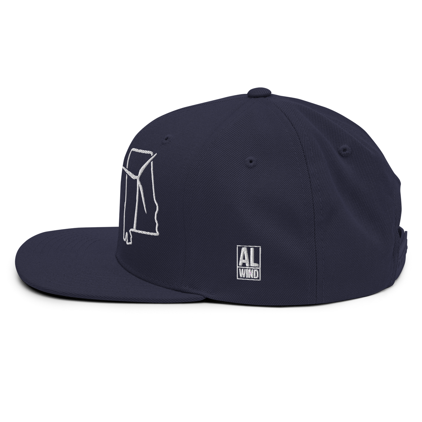 Alabama Wind Snapback Hat