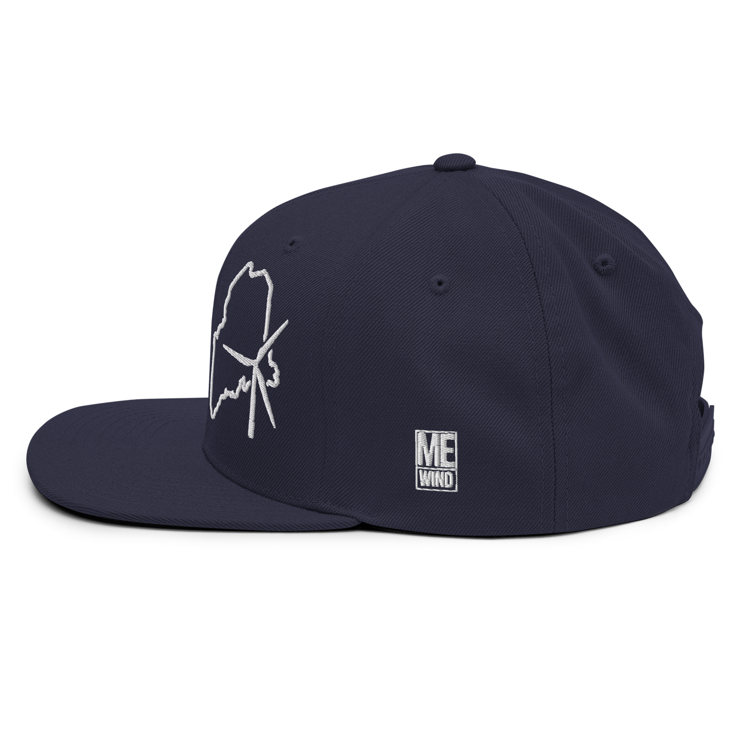 Maine Wind Snapback Hat