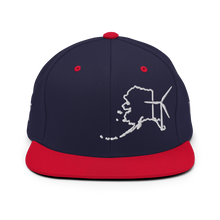 Alaska Wind Snapback Hat