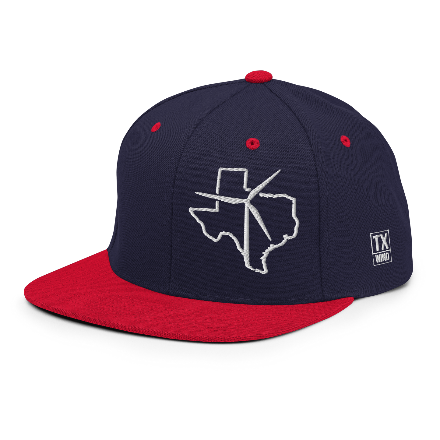 Texas Wind Snapback Hat