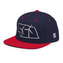 Nebraska Wind Snapback Hat