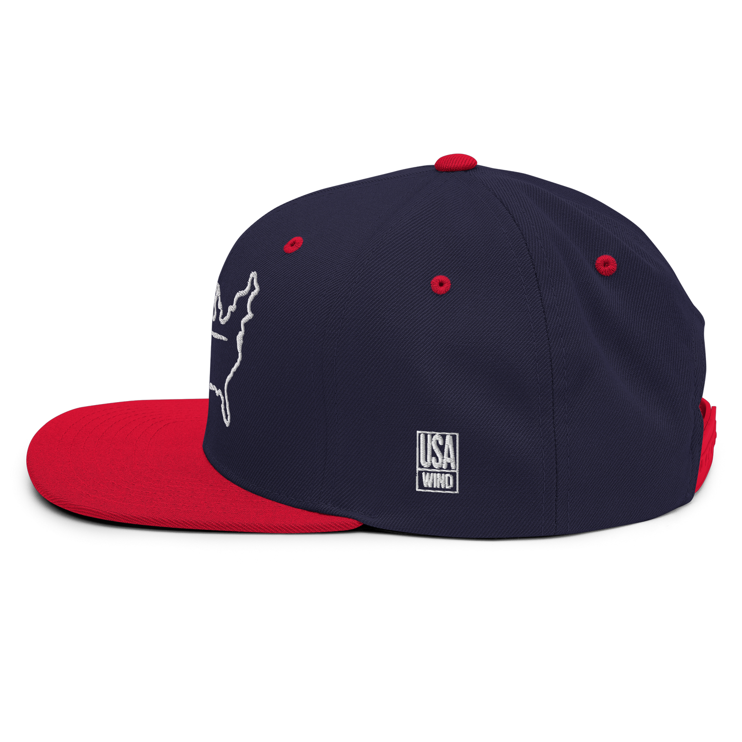 USA Wind Snapback Hat