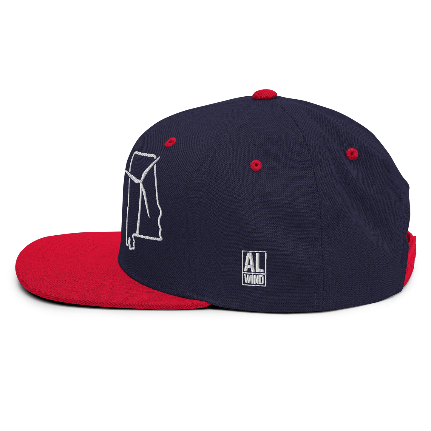 Alabama Wind Snapback Hat