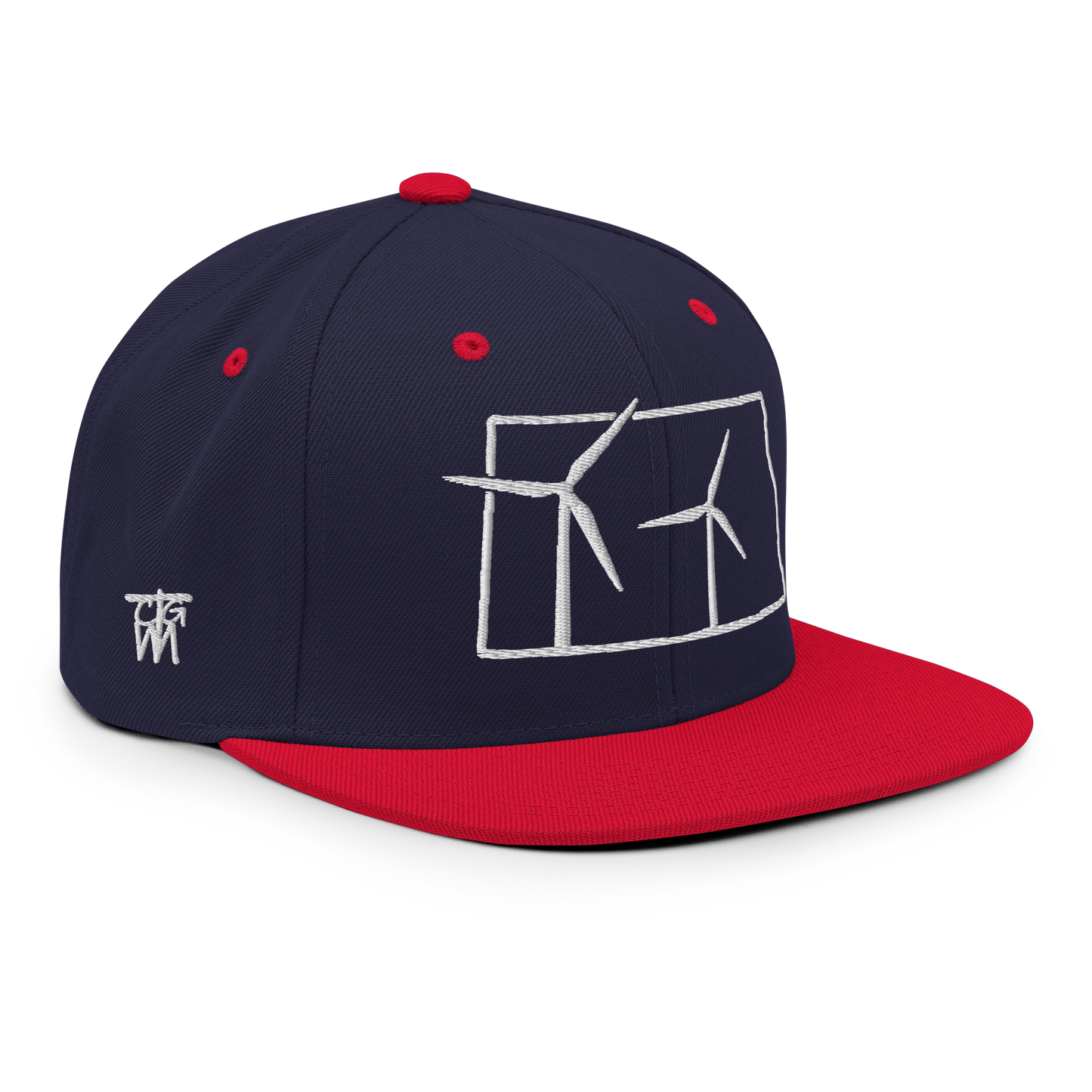 North Dakota Wind Snapback Hat