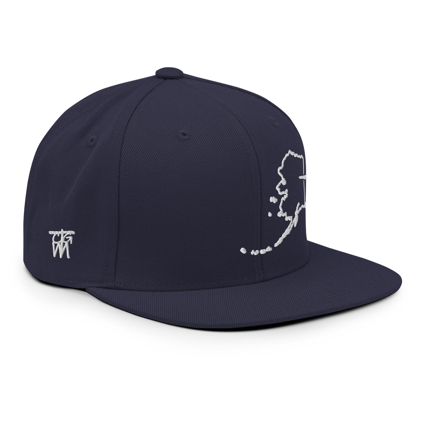 Alaska Wind Snapback Hat