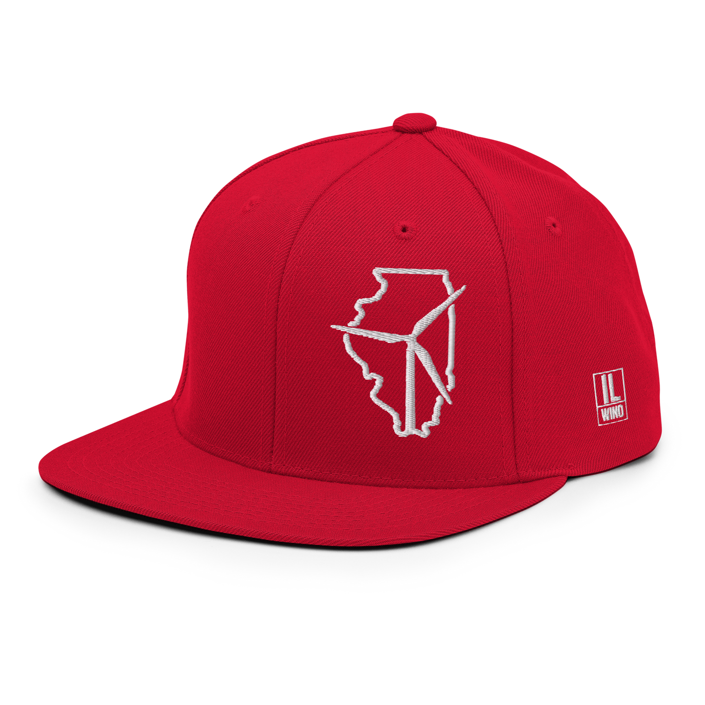 Illinois Wind Snapback Hat