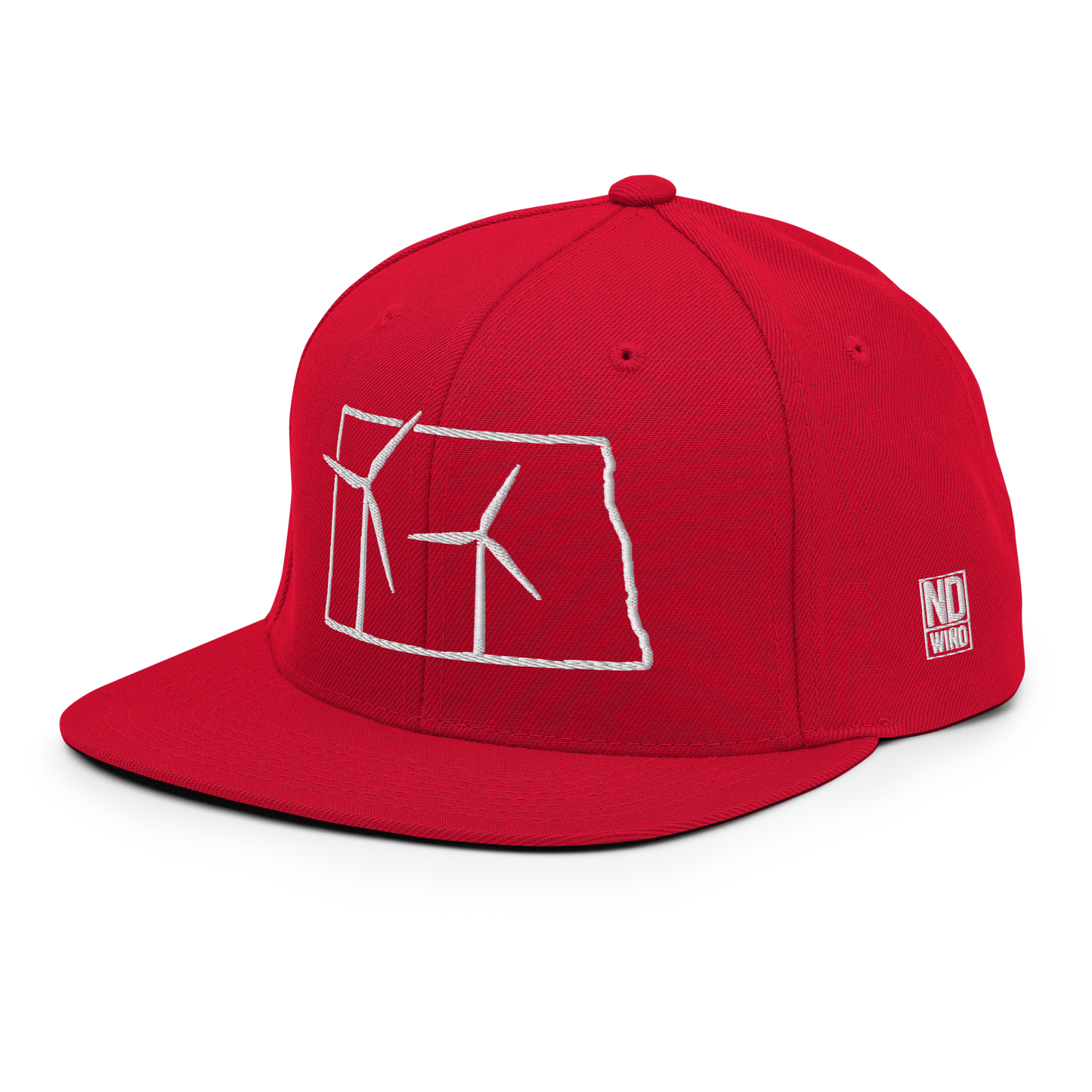 North Dakota Wind Snapback Hat