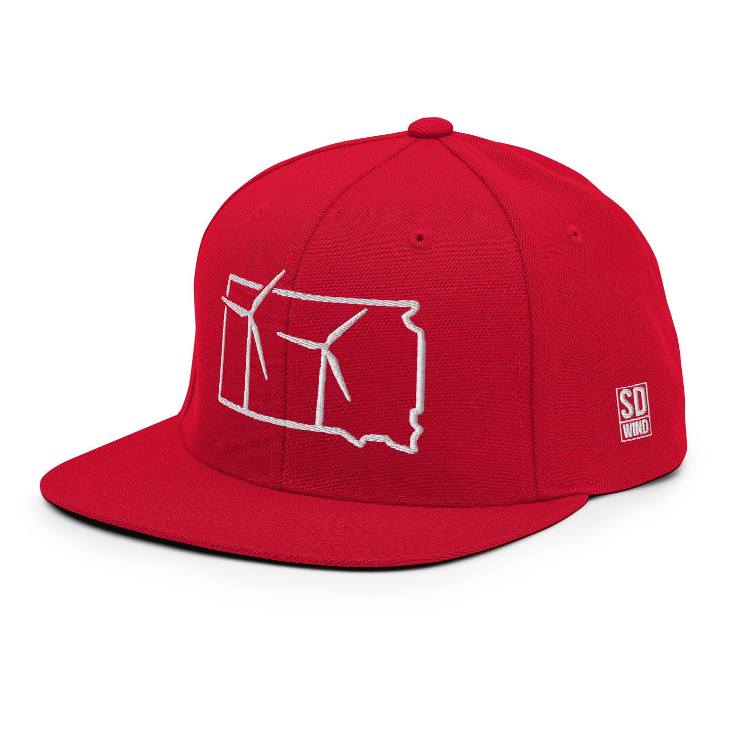 South Dakota Wind Snapback Hat