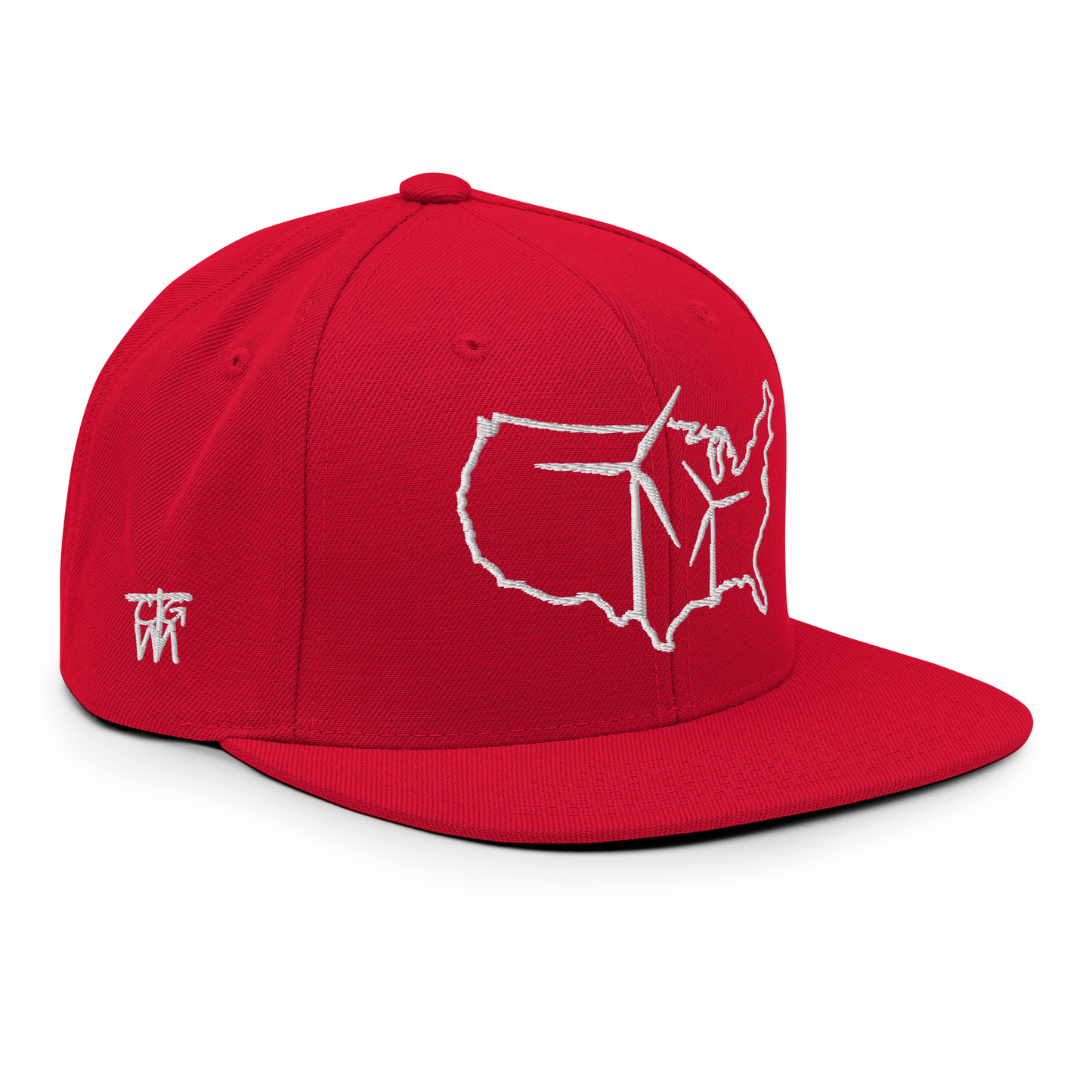 USA Wind Snapback Hat