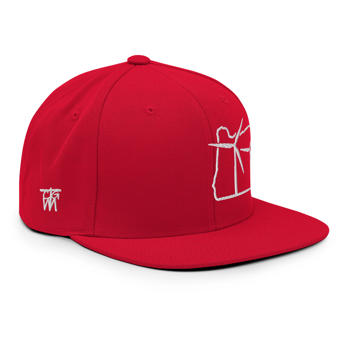 Oregon Wind Snapback Hat