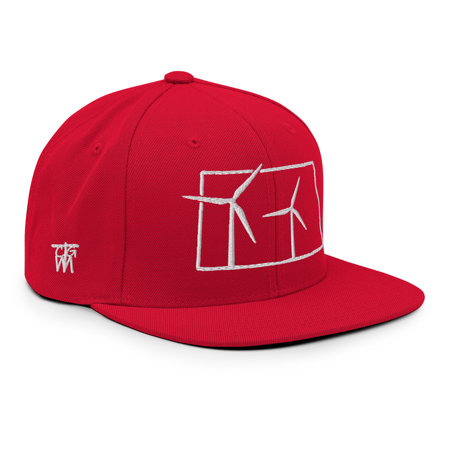 North Dakota Wind Snapback Hat