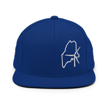 Maine Wind Snapback Hat