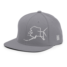 Alaska Wind Snapback Hat