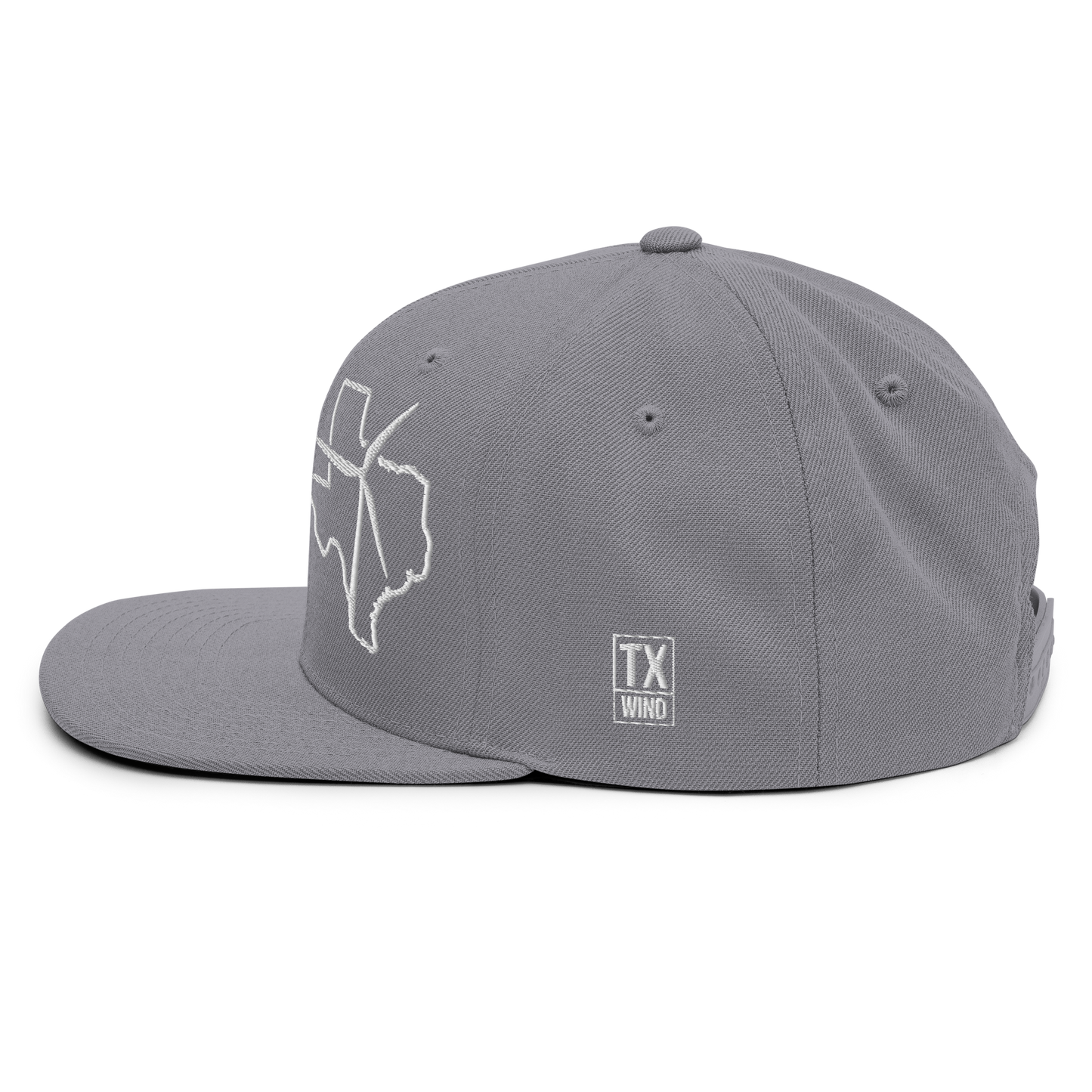 Texas Wind Snapback Hat