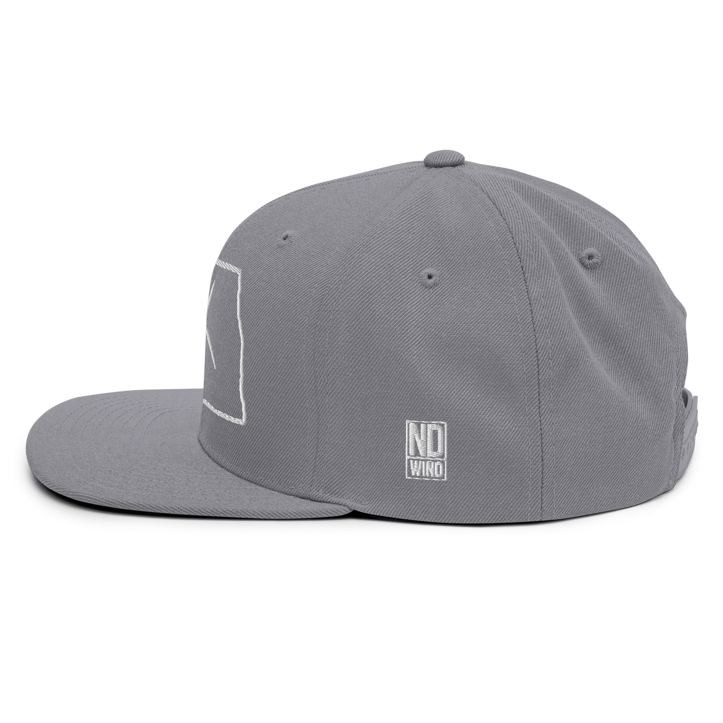 North Dakota Wind Snapback Hat