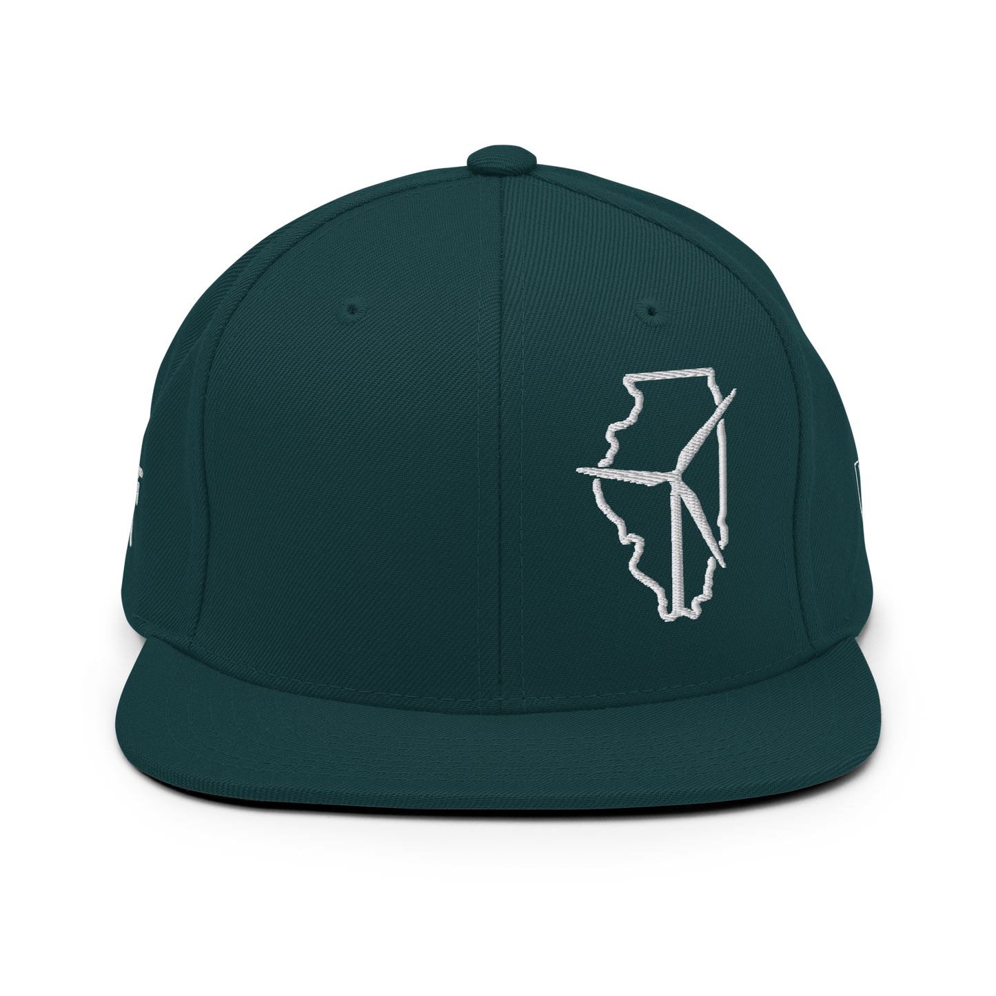 Illinois Wind Snapback Hat