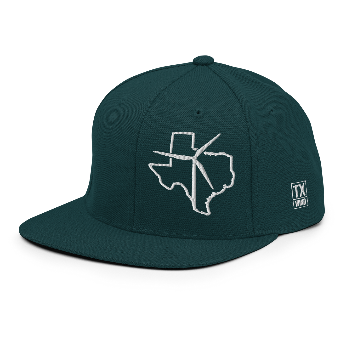 Texas Wind Snapback Hat