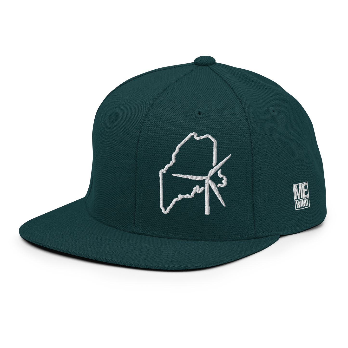 Maine Wind Snapback Hat
