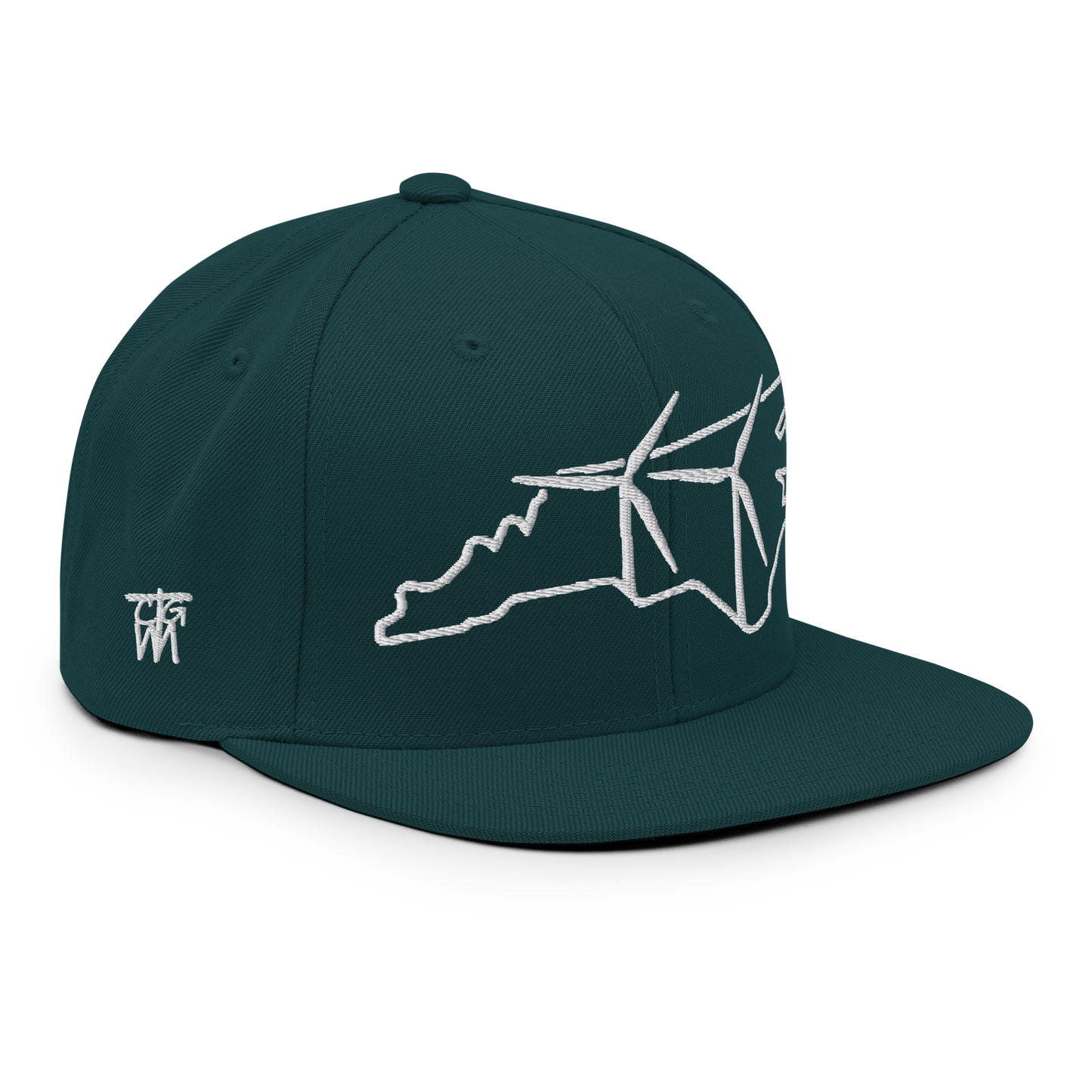 North Carolina Wind Snapback Hat