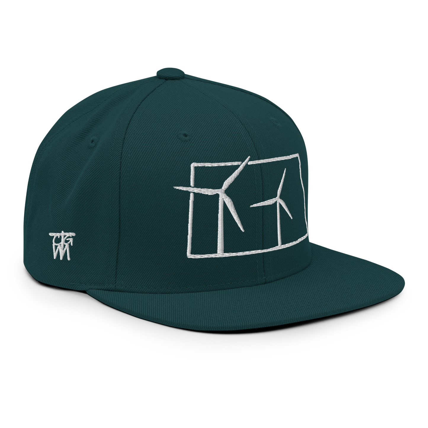 North Dakota Wind Snapback Hat