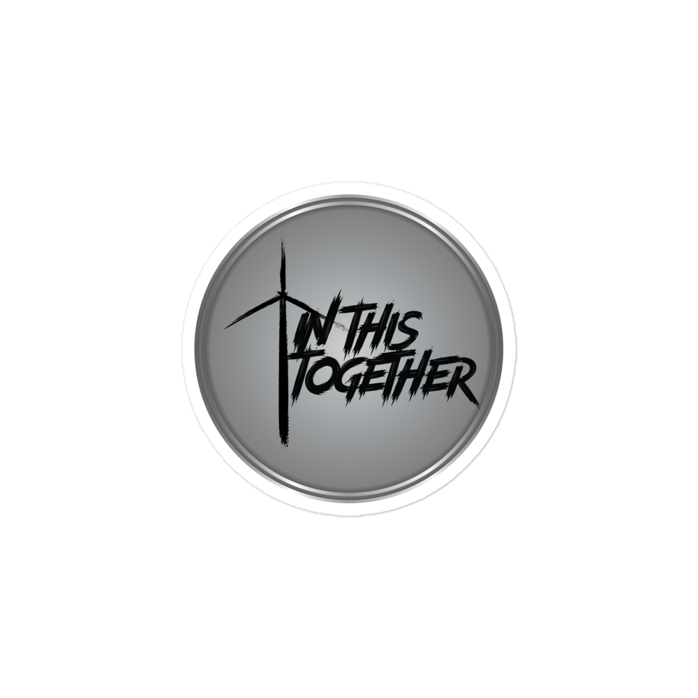 In This Together stickers