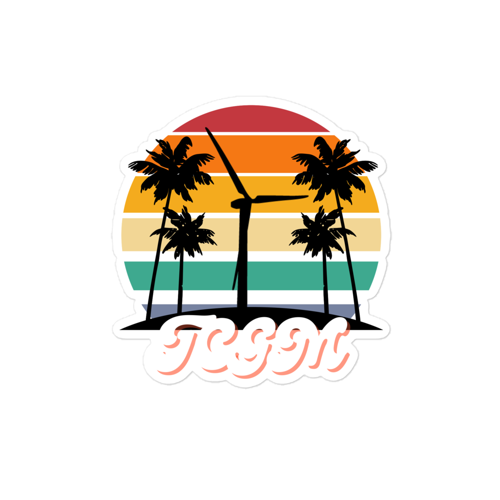 Beach Vibes Stickers