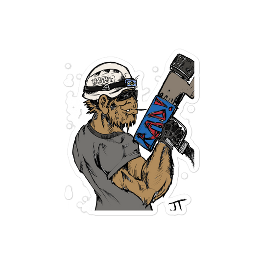 Rad Monkey stickers