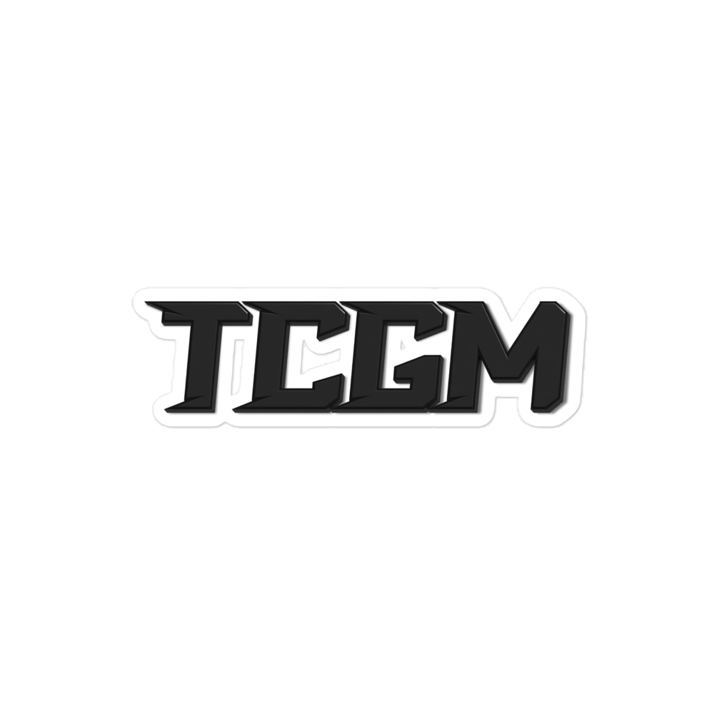 TCGM stickers