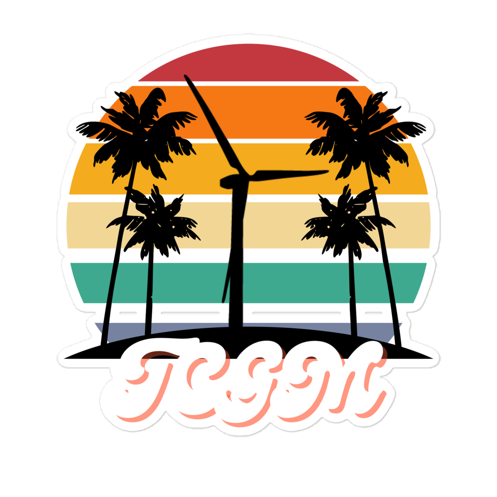 Beach Vibes Stickers