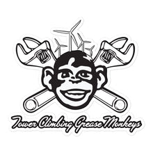 BW Grease Monkey Stickers