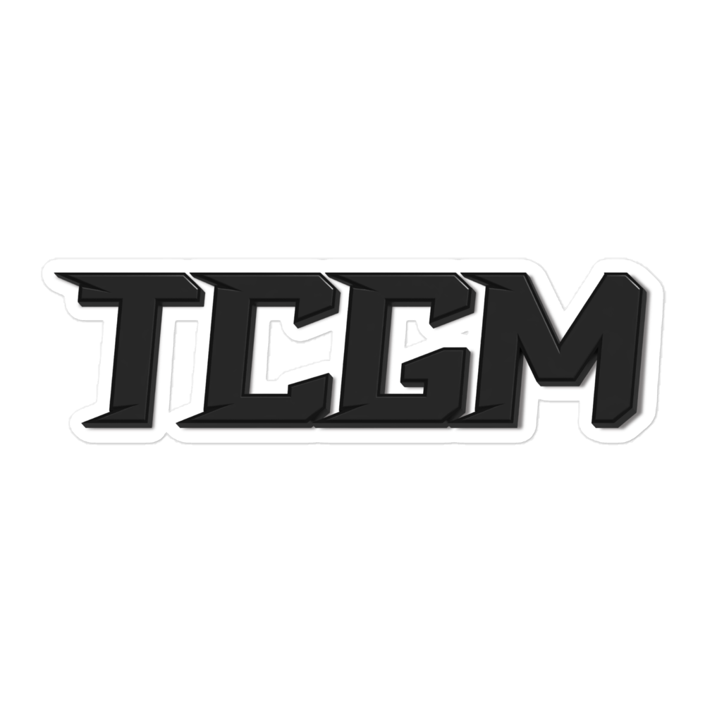TCGM stickers