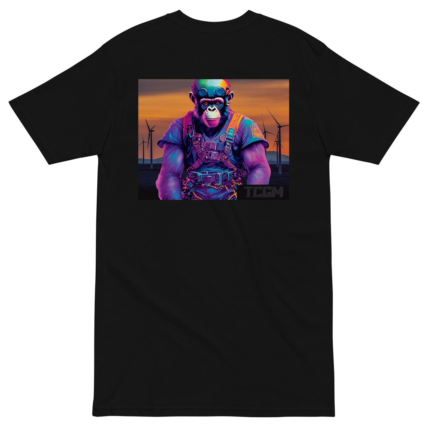 Cyber Monkey T Shirt