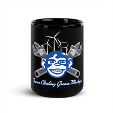 Grease Monkey Black Glossy Mug