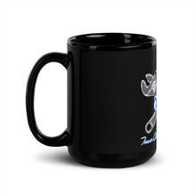 Grease Monkey Black Glossy Mug