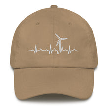 Wind Turbine Heart Beat Dad hat