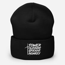 Tower Climbing Grease Monkey Cuffed Beanie